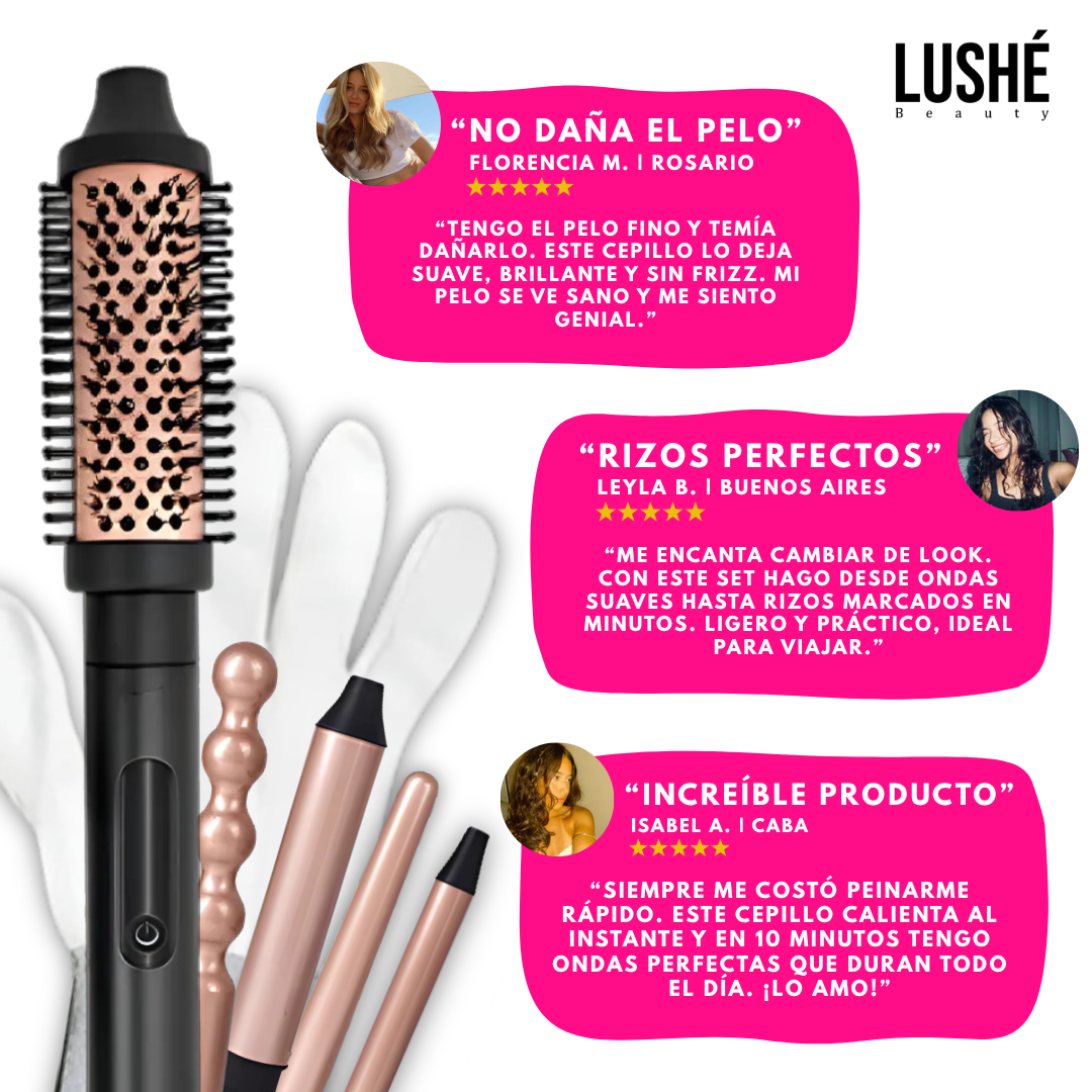 WaveMax | Cepillo Ondulador 5 en 1 Profesional