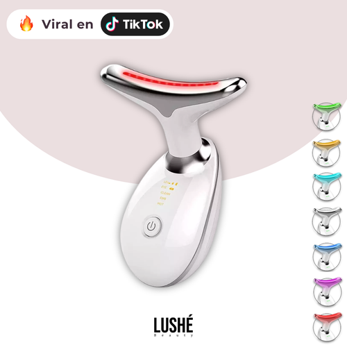 Lushé Beauty Masajeador facial 7 LEDs